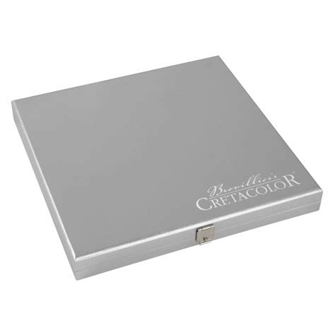 silver metal box cretacolor|Silver Box .